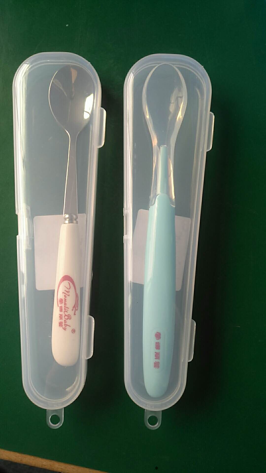 陶瓷不锈钢匙   蒙娜丽婴